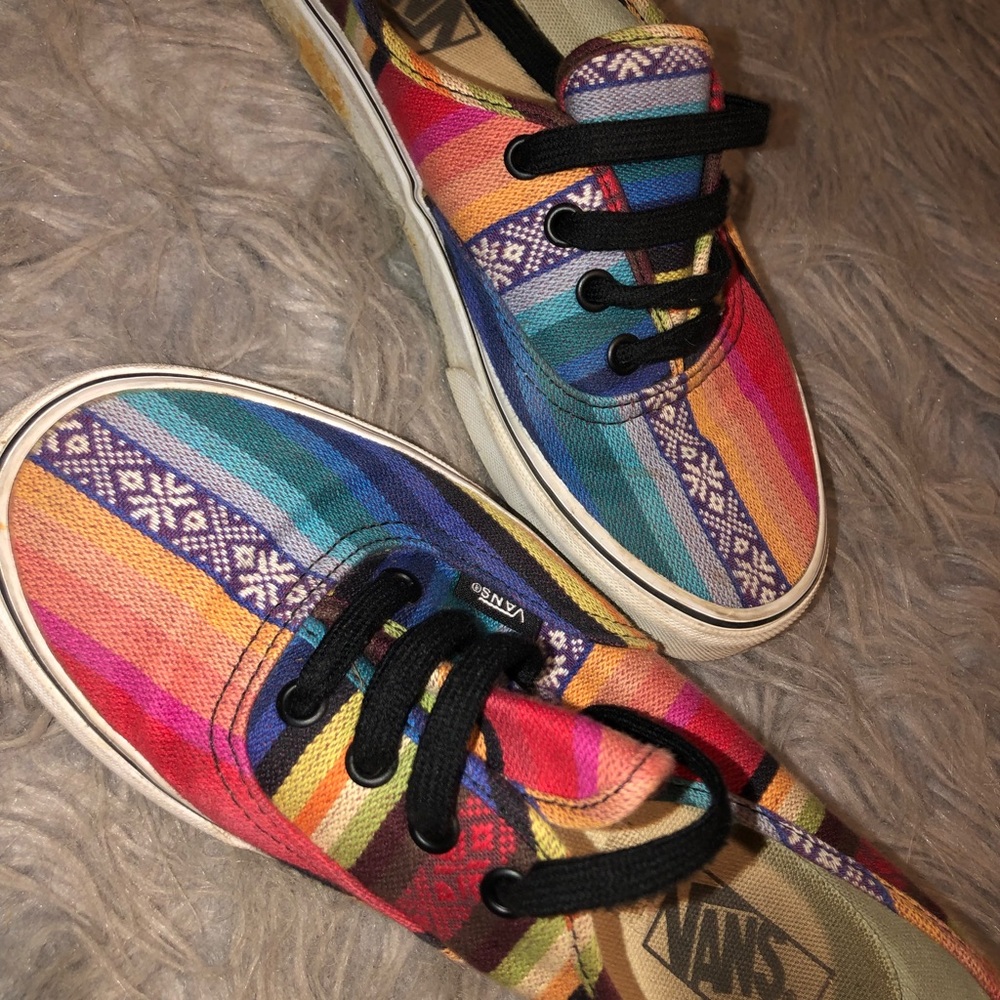 Multicolor vans